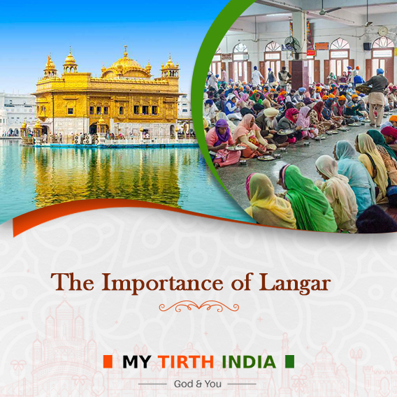 The Divine Service Of Langar in The Golden Temple