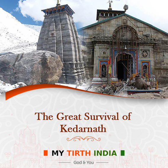 The Survival Story Of Kedarnath Temple From The Snow and Flood