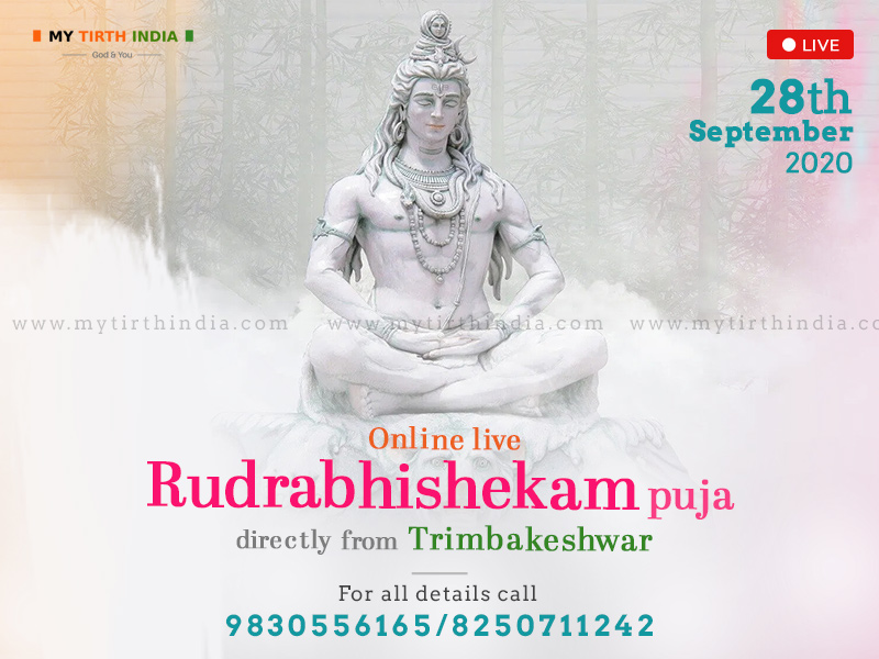Online Live Rudrabhishekam Puja directly from Trimbakeshwar – 28th September