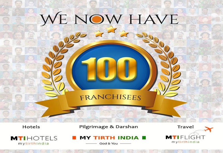 My Tirth India Announce  100 Franchisee 