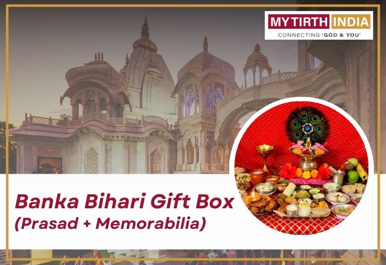 PRASAD  DELIVERY FROM BANKE BIHARI VRINDAVAN